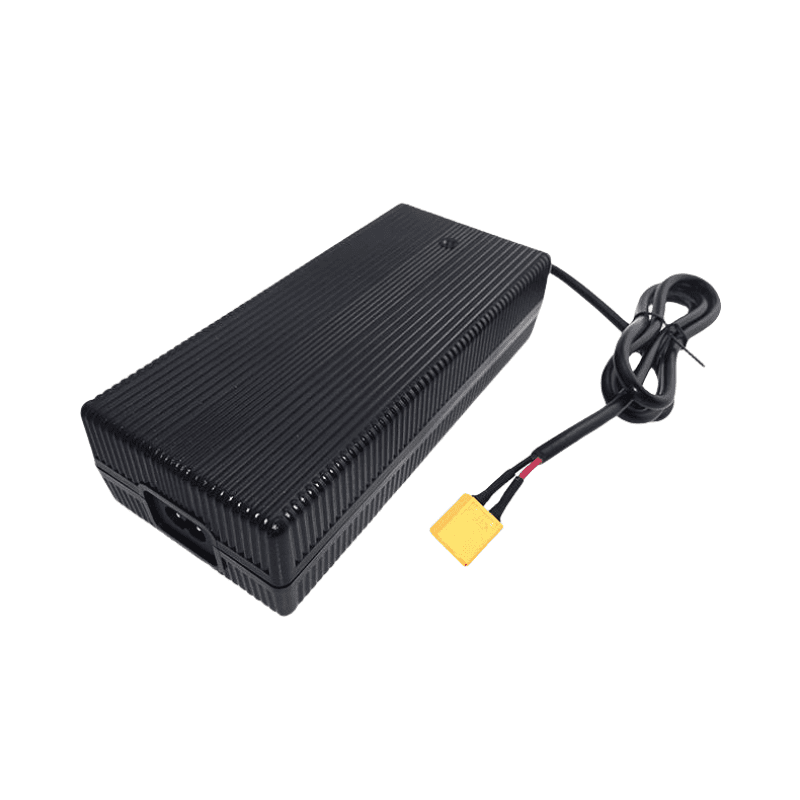 50.4V 3.5A Li-ion battery charger for 12S 44.4V lithium battery packs from Phonix China factory