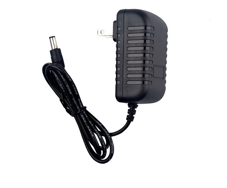 Phonix Power 12W AC-DC power adapter with multiple output options: 12V 1A, 5V 2A, 24V 0.5A, suitable for LED lights, small electronics, and portable devices.
