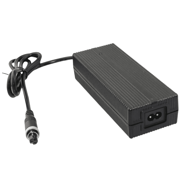 29.4V 4A Li-ion battery charger for 7S 25.9V lithium packs from Phonix China factory