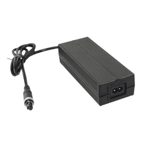 33.6V 3A Li-ion battery charger for 8S 29.6V lithium packs from Phonix China factory