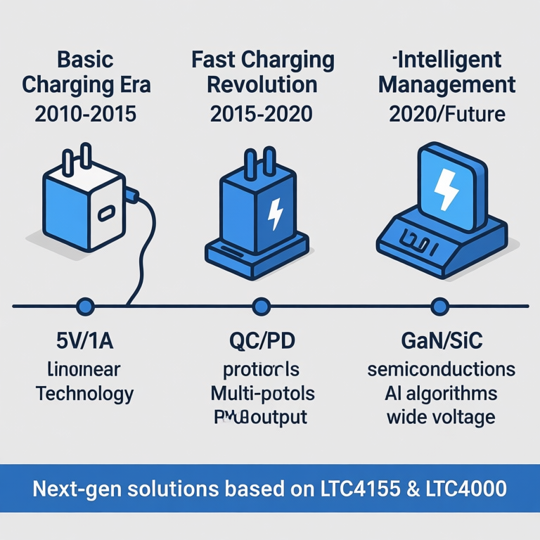 Smart Charging development history for IOT charging solutions