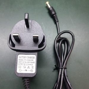 Value edition UK plug 12.6V 1A lithium battery charger for 3S li-ion battery pack