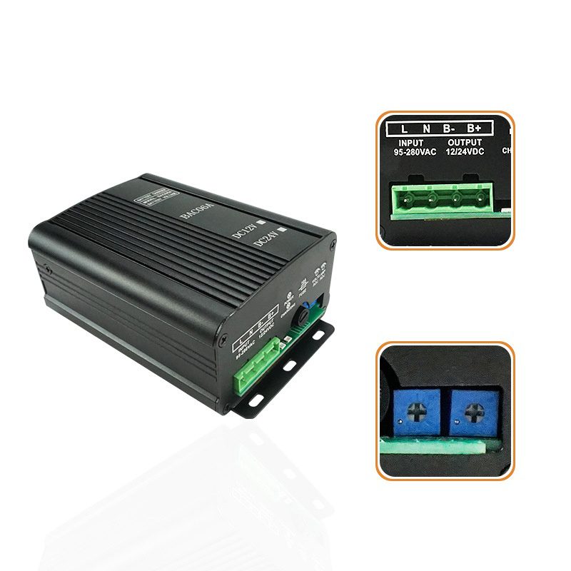 12V / 24V 5A Enclosed Housing Battery Charger - Image 2