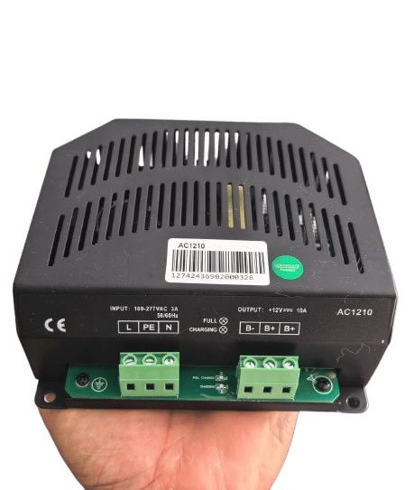 12V 10A ventilated housing battery charger